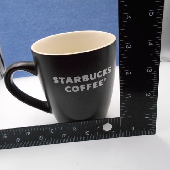 STARBUCKS BROWN AND WHITE 2008 COFFEE MUG CUP 12 FL OZ. COLLECTIBLE HOUSEWARE - Picture 7 of 8